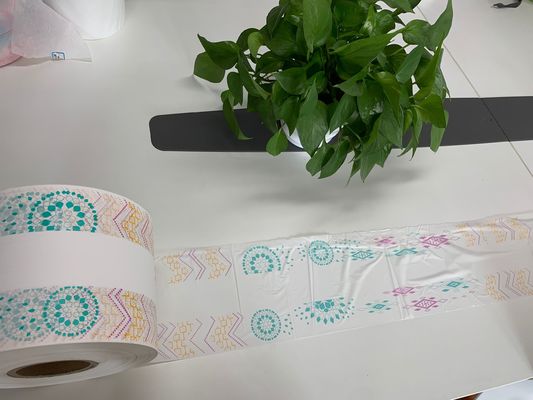 20GSM 300mm de In te ademen Sanitaire Film van de Polyethyleenfilm voor Babyluiers
