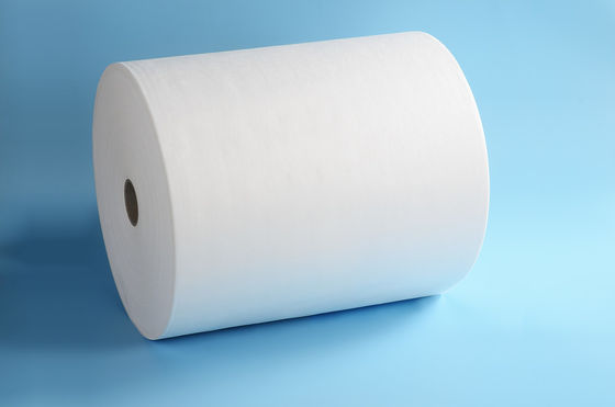 De elastische Hals Waterdichte Blauwe Witte PE Beschermende Toga's van de de Therapie Beschikbare Isolatie van Filmkanker