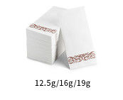 12.5g het Document van het servettendiner Servetten van het Servetten19g de Beschikbare Linnen